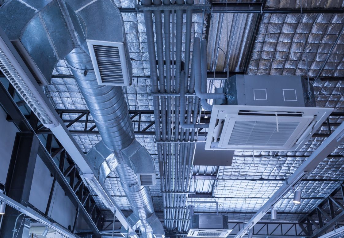 Installed ductwork and ceiling services